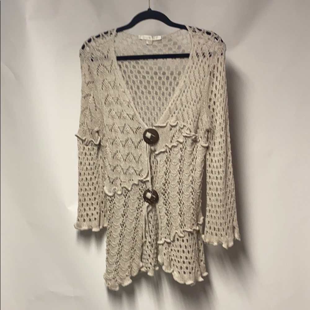 Boston Proper Knit Cardigan Top M